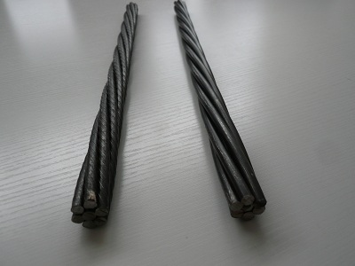 Wire rope tensile strength test