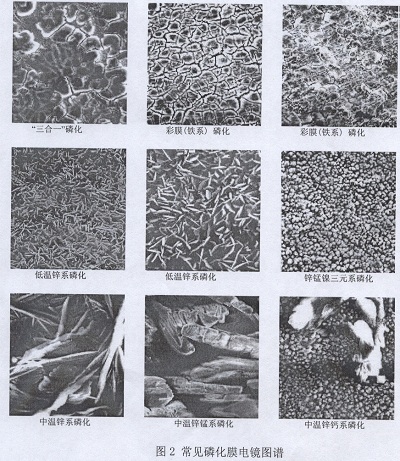 Phosphating film detection